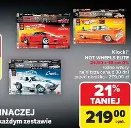 Carrefour Klocki 918 Hot Wheels oferta