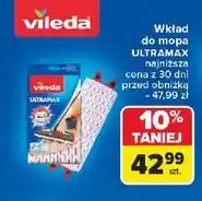 Carrefour Wkłąd do mopa Vileda Ultramax oferta