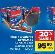 Carrefour Mop z wiadrem ultramax Vileda oferta