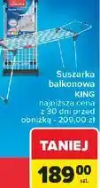 Carrefour Suszarka na pranie king Vileda oferta