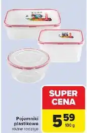 Carrefour Pojemnik plastikowy oferta