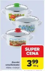 Carrefour Garnki emaliowane oferta