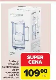 Carrefour Dzbanek szklany 2.5 l Aquaphor oferta