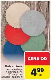 Carrefour Mata stołowa oferta