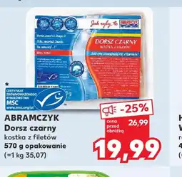 Kaufland Dorsz czarny Abramczyk oferta