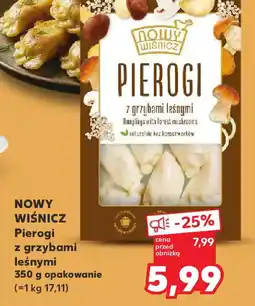 Kaufland Pierogi z grzybami leśnymi Nowy Wiśnicz oferta