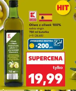 Kaufland Oliwa z oliwek 100% extra virgin oferta
