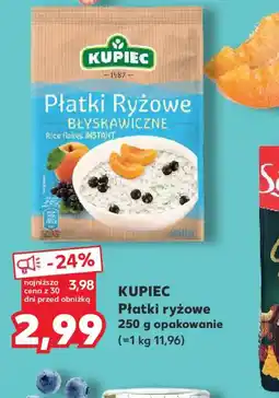 Kaufland Płatki ryżowe Kupiec oferta
