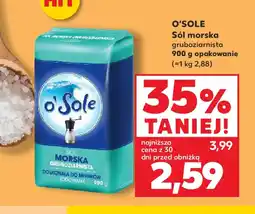 Kaufland Sól morska O'Sole oferta