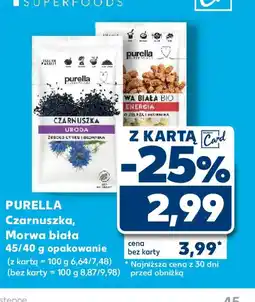 Kaufland Purella Czarnuszka, Morwa biała oferta