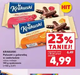 Kaufland Krakuski Paluszki z galaretką w czekoladzie oferta