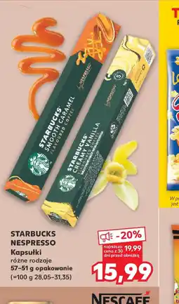 Kaufland Kapsułki Starbucks Nespresso oferta