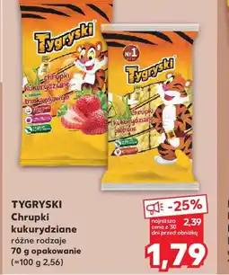 Kaufland Tygryski Chrupki kukurydziane oferta