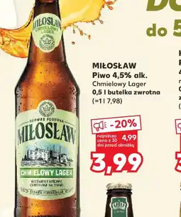 Kaufland Piwo Miłosław oferta