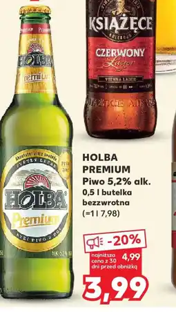 Kaufland Piwo Holba Premium oferta