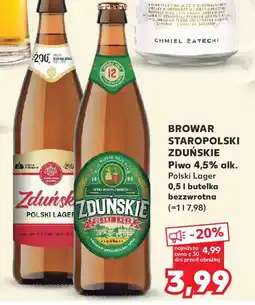 Kaufland Piwo Browar Staropolski Zduńskie oferta