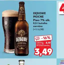 Kaufland Piwo Dębowe Mocne oferta