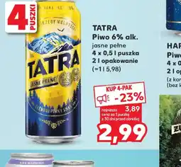 Kaufland Piwo Tatra oferta