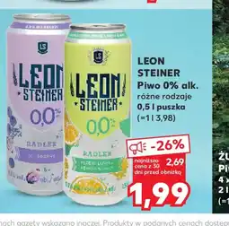 Kaufland Piwo Leon Steiner oferta