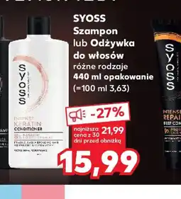 Kaufland Syoss Szampon lub Odżywka do włosów oferta