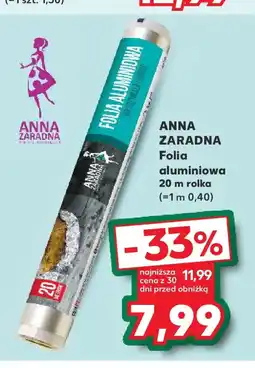 Kaufland Folia aluminiowa Anna Zaradna oferta