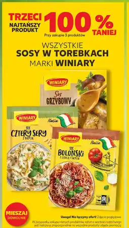 Kaufland Sosy w torebkach marki Winiary oferta
