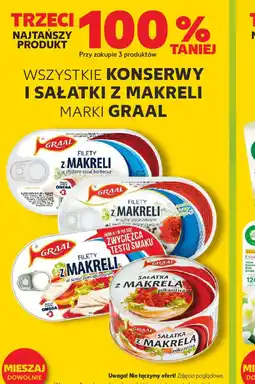 Kaufland Konserwy i sałatki z makreli Graal oferta