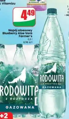 Dino Napój aloesowy Blueberry Aloe Vera Farmer's oferta