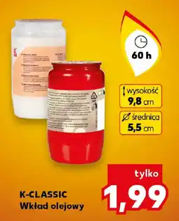Kaufland K-CLASSIC Wkład olejowy oferta