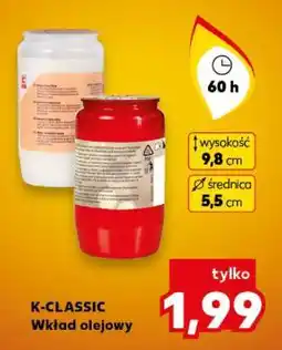 Kaufland K-CLASSIC Wkład olejowy oferta