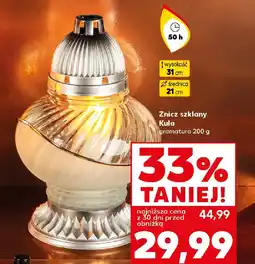 Kaufland Znicz szklany Kula oferta