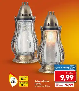 Kaufland Znicz szklany Patyk oferta
