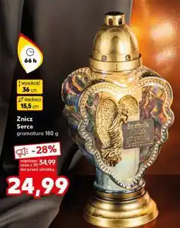 Kaufland Znicz Serce oferta