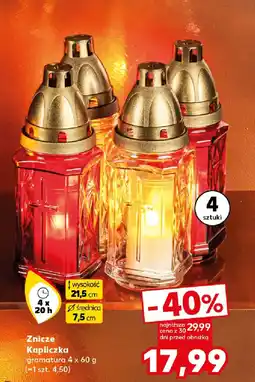 Kaufland Znicze Kapliczka oferta