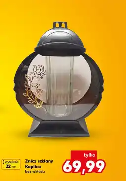 Kaufland Znicz szklany Kaplica oferta
