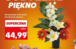 Kaufland Kompozycja sztucznych kwiatów do wazonu oferta
