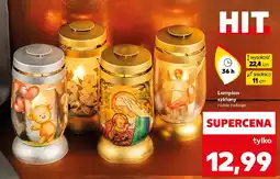 Kaufland Lampion szklany oferta