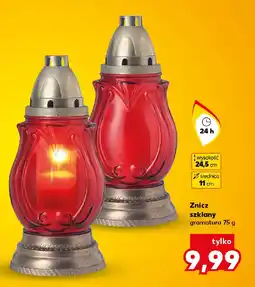 Kaufland Znicz szklany oferta