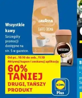 Lidl Wszystkie kawy oferta