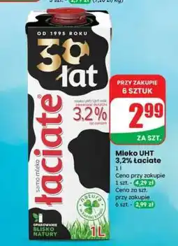 Dino Mleko UHT 3,2% Łaciate 1 l oferta