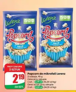 Dino Popcorn do mikrofalówki Lorenz oferta