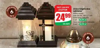 Dino Znicz kapliczka szklana oferta
