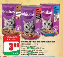 Dino Mokra karma dla kota Whiskas oferta