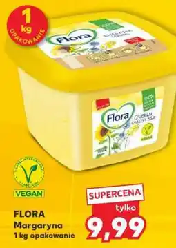 Kaufland FLORA Margaryna 1 kg opakowanie oferta