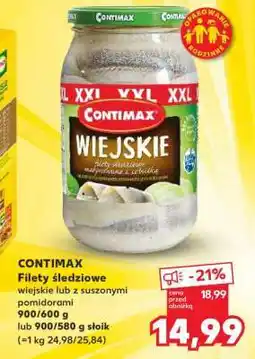 Kaufland CONTIMAX Filety śledziowe oferta
