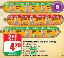 Dino Mokra karma dla psa Doogy oferta