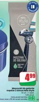 Dino Maszynki do golenia męskie 2 ostrza Neo Style oferta