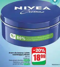 Dino Krem do twarzy i ciała nawilżający Nivea oferta