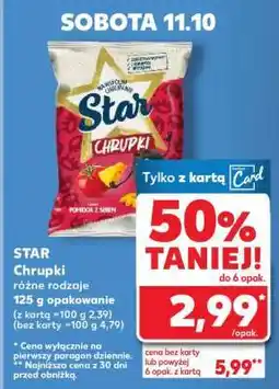Kaufland STAR Chrupki oferta