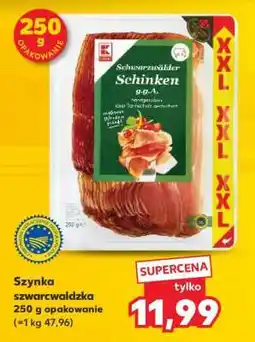 Kaufland Szynka szwarcwaldzka 250 g opakowanie oferta